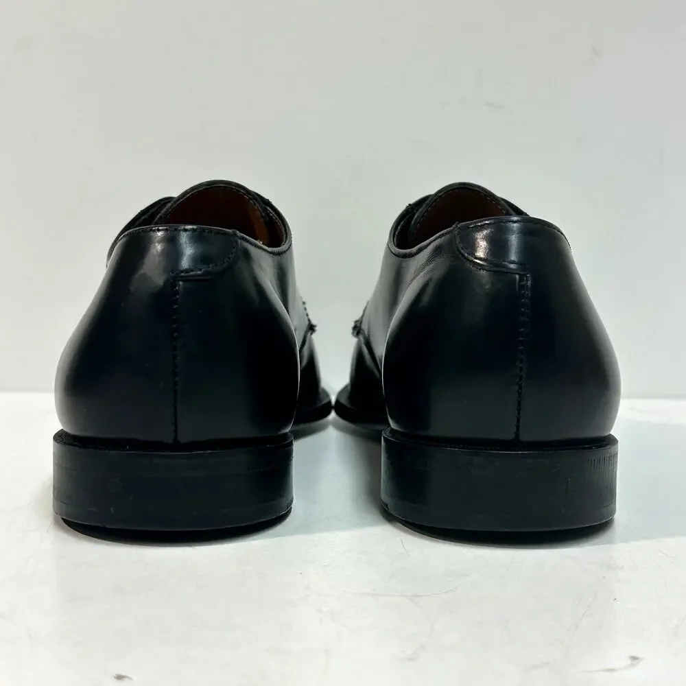 VGUC Rancourt & Co x Cole Haan Cap Toe Derby Black Calf Maine USA 11 Wide E